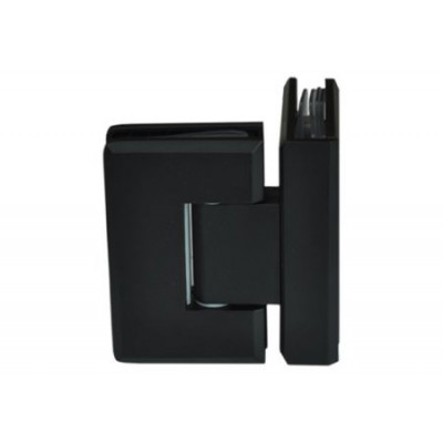 Петля стекло-стекло угол поворота 90/ черный Петля стекло-стекло угол поворота 90/ черный